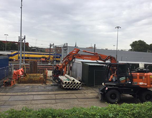 2 spoorkruisingen op spooremplacement in Arnhem