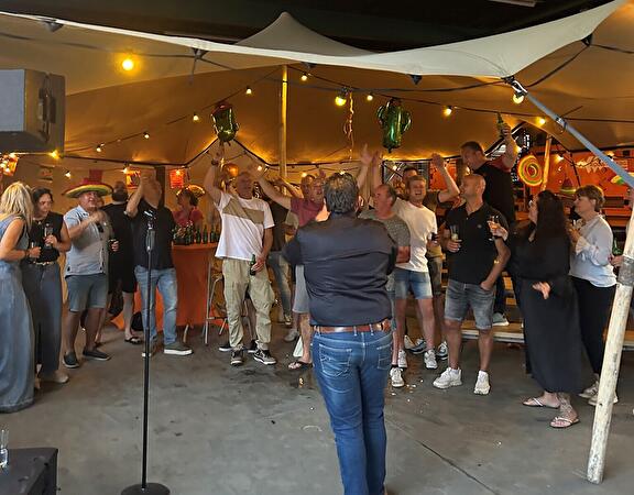 Bouwvak BBQ bij Kouwenberg Infra